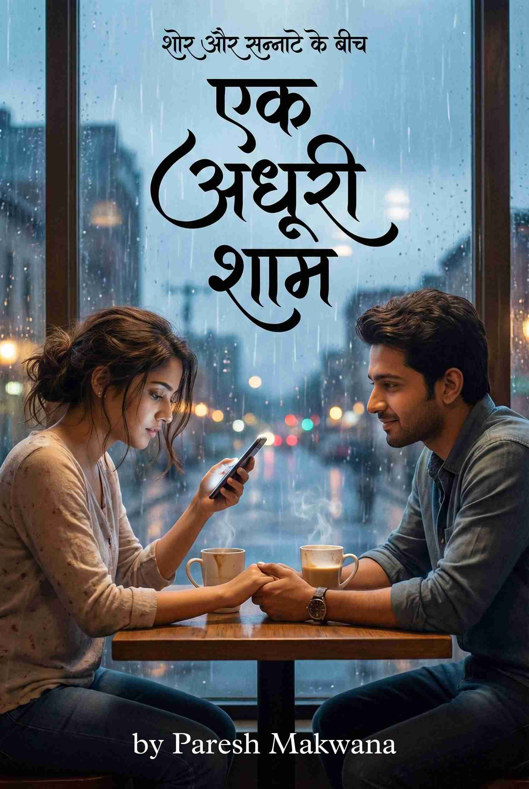 शोर और सन्नाटे के बीच: एक अधूरी शाम